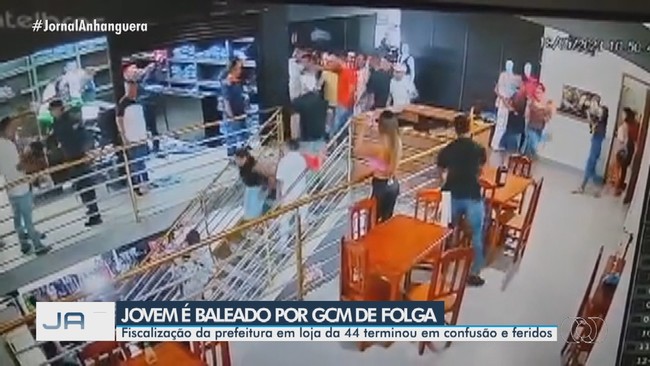 Jovem  baleado por guarda civil de folga em Goinia