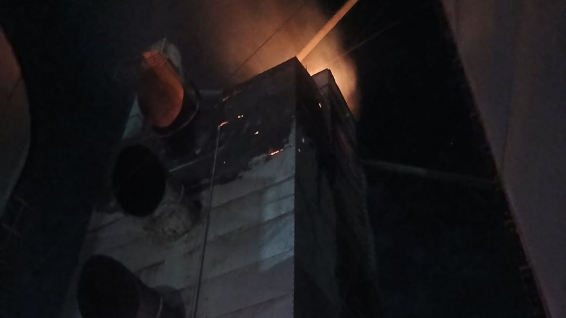 Incêndio em secador de grãos queima 80 toneladas de milho em Uberaba