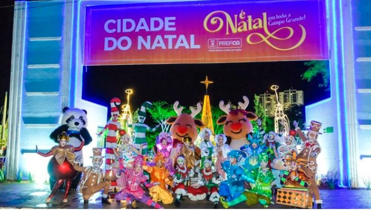 Cidade do Natal continua com programação especial até o dia 15 de janeiro | Mato Grosso do Sul | G1