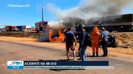 Um homem morre e outro fica ferido após acidente em lombada na BR-010
