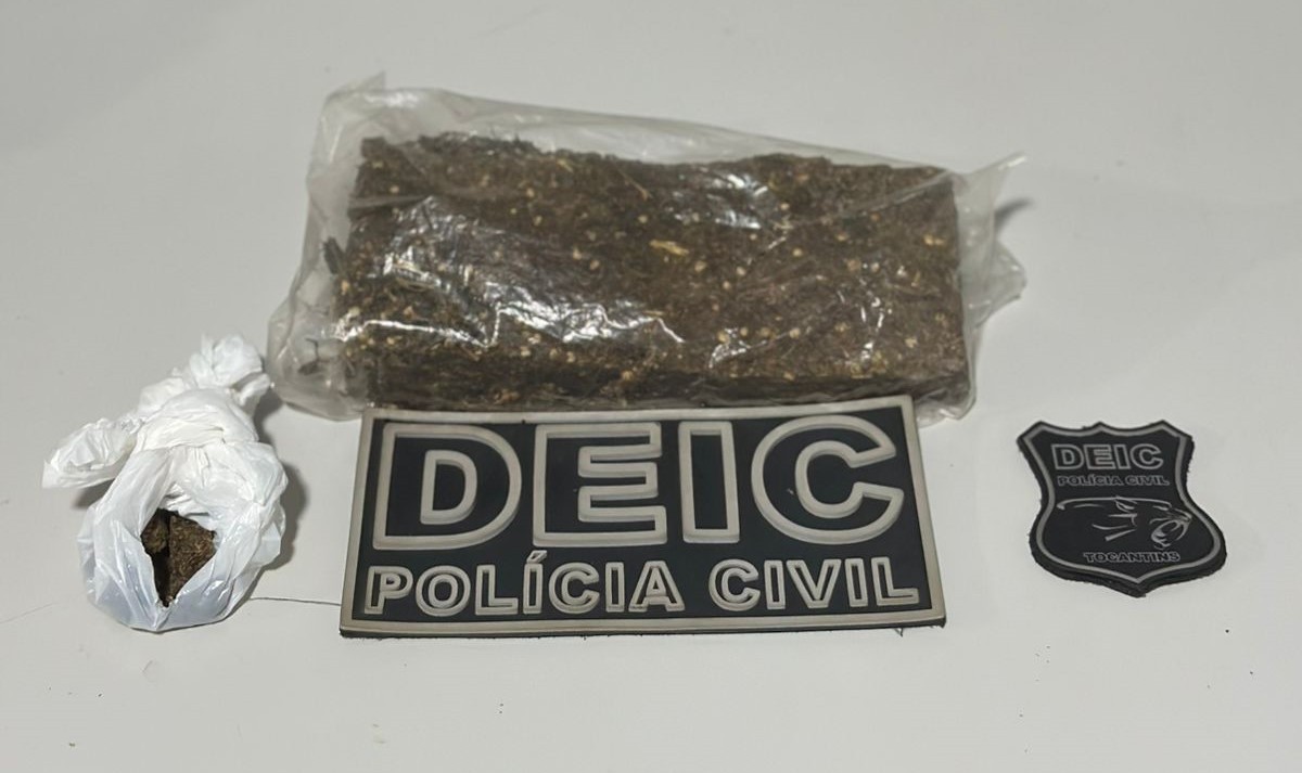 Mulher grávida é presa após ser flagrada com meio quilo de maconha