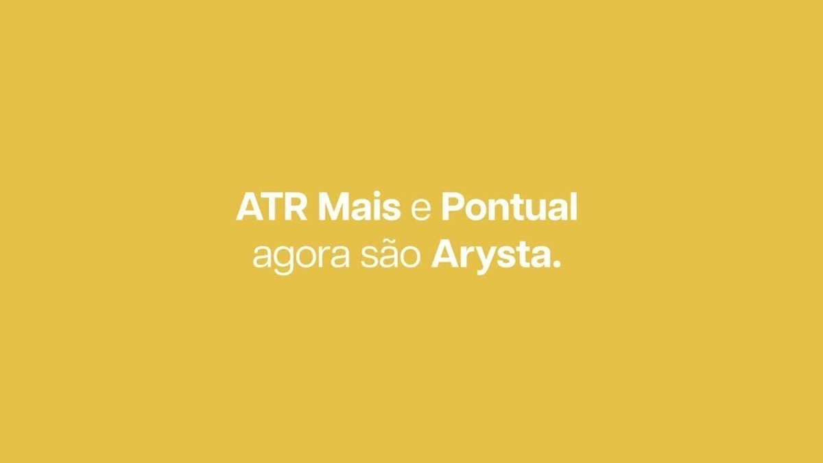 ATR MAIS E PONTUAL AGORA SÃO ARYSTA