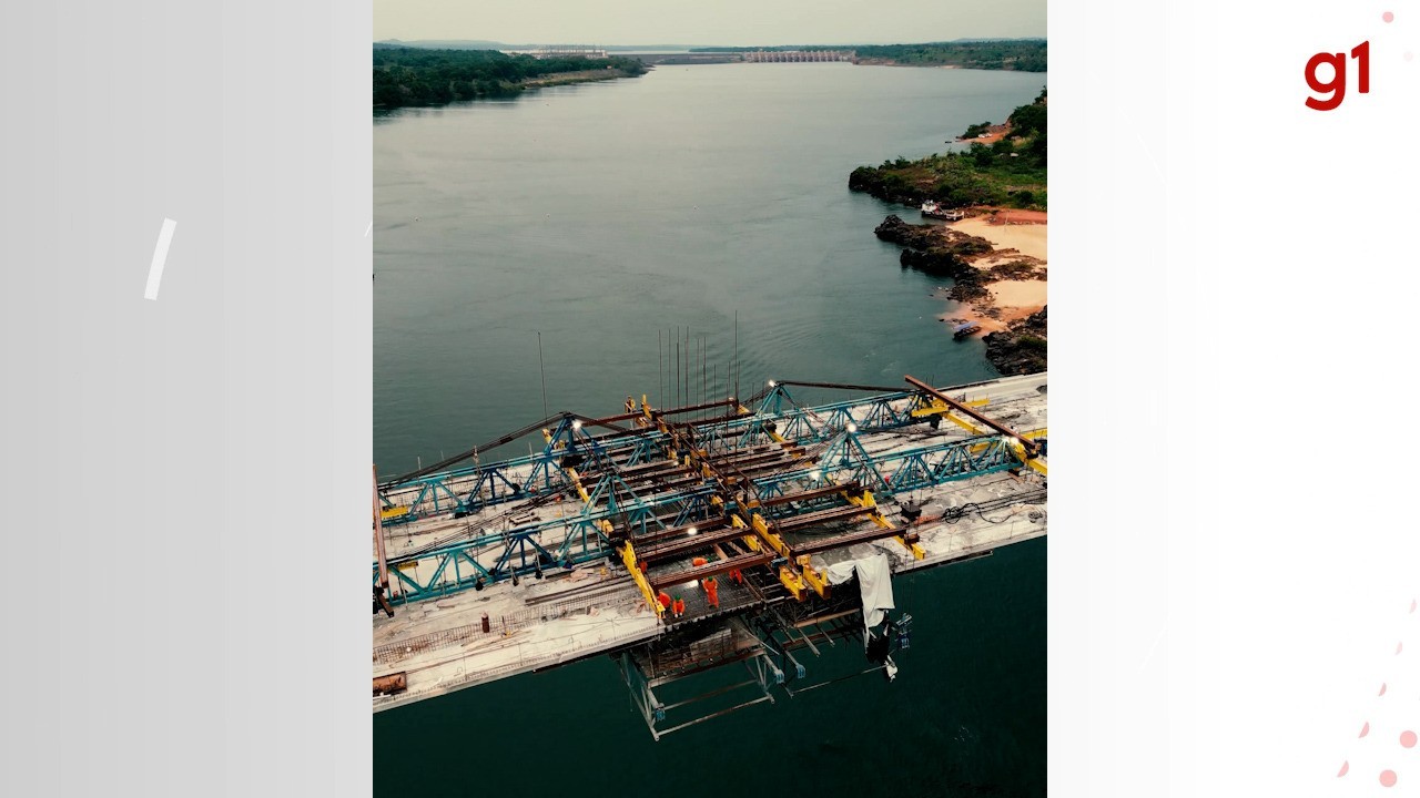 Onze meses após desabar, obra de reconstrução da ponte que liga MA ao TO está 90% concluída