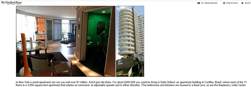 Publicação do New York Times sobre o Suite Vollard em 2005. | Foto: Reprodução/New York Times