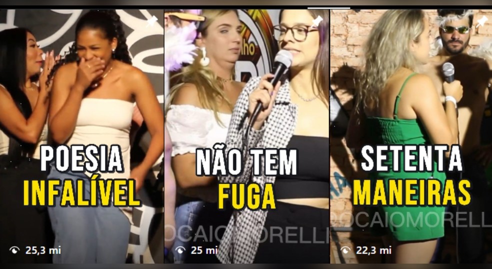 Público participa de show stand-up de Caio Morelli, humorista de Sorocaba (SP) — Foto: Instagram/Reprodução