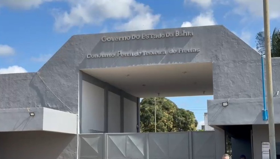 Conjunto Penal de Teixeira de Freitas, no extremo sul da Bahia — Foto: Reprodução/Redes Sociais