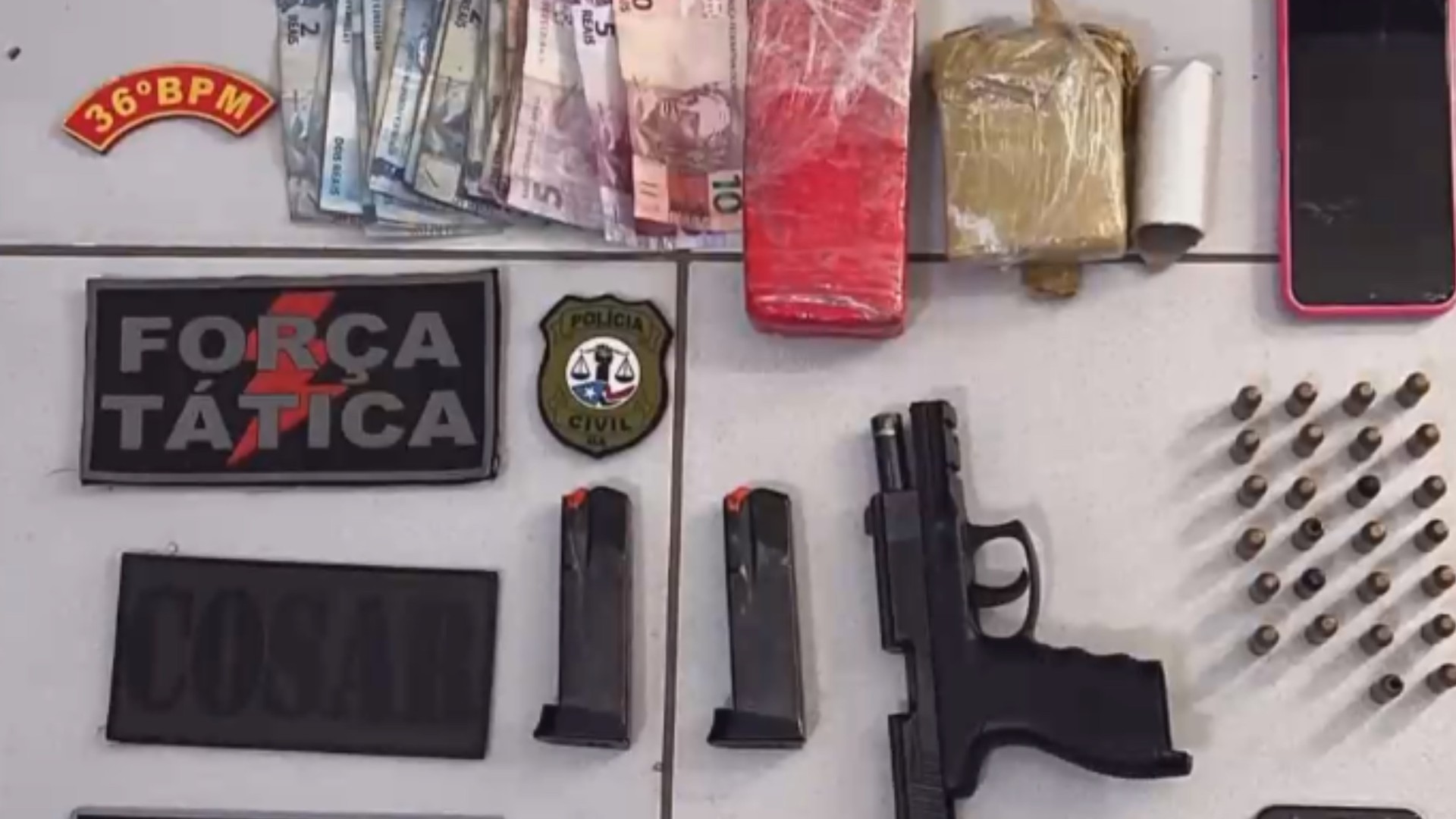 Polícia Civil prende 3 suspeitos de integrar facção criminosa em São João Batista