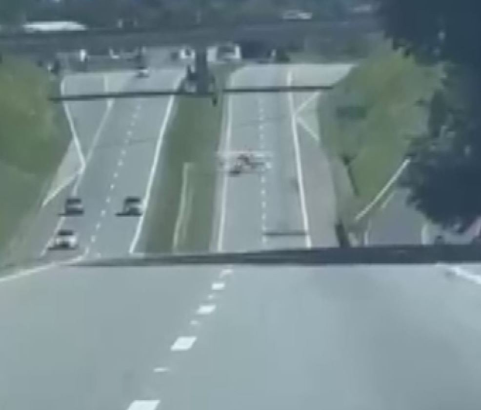 VÍDEO mostra avião fazendo pouso forçado em rodovia após pane no interior de SP