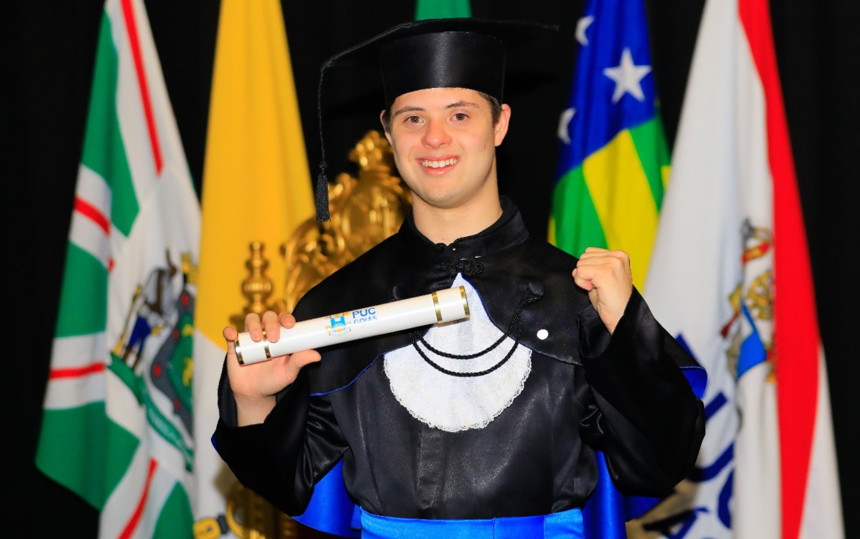 Ativista premiado, influenciador digital com síndrome de Down cola grau em Educação Física em Goiás: ‘Diagnóstico não é destino’
