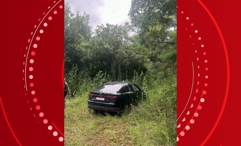João Coelho Sobrinho foi encontrado morto dentro do carro — Foto: Reprodução/RPC