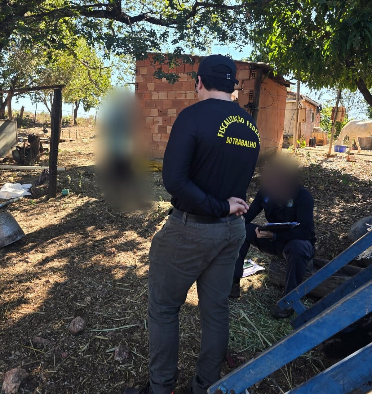 Barracão sem banheiro, com buracos no telhado e fiação exposta: Veja onde trabalhador que recebia R$ 300 por mês morava