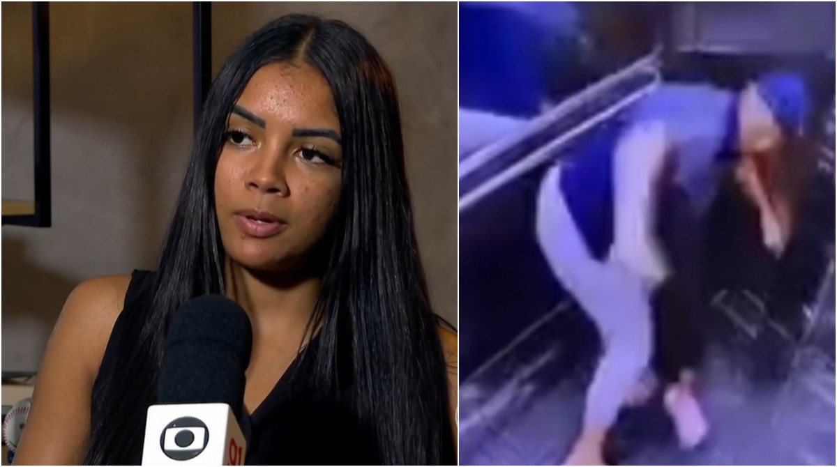 Homem que agrediu ex-namorada com socos em elevador é preso novamente