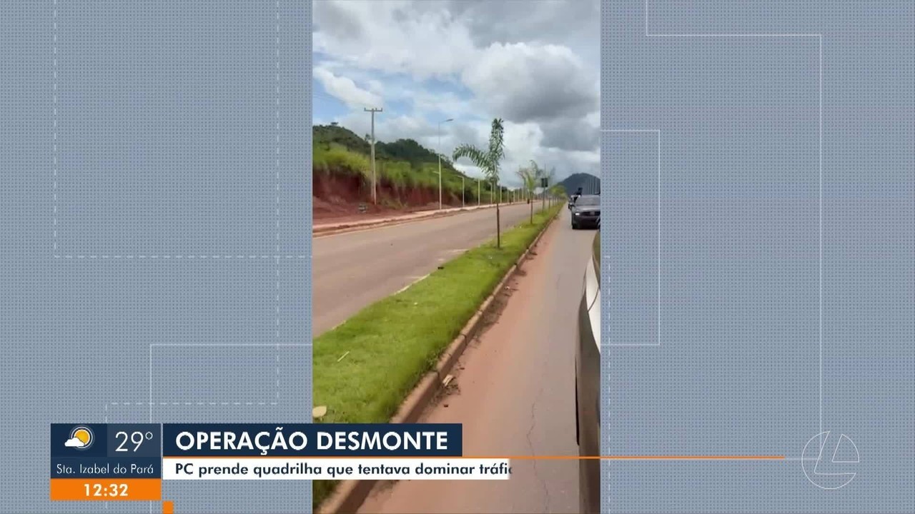 Quadrilha é presa por tráfico de drogas e posse de armas em Canaã dos Carajás, no Pará