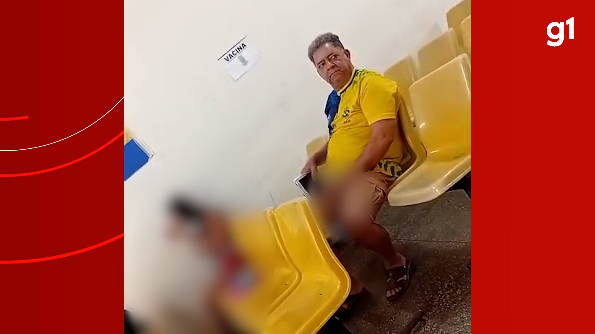 VÍDEO: Polícia procura homem flagrado se masturbando em fila de UBS em Manaus