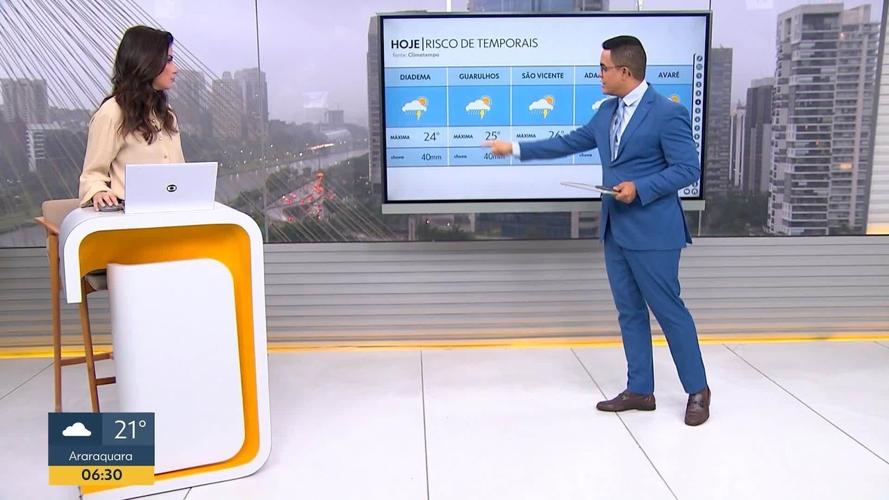 Chuva atinge SP, provoca ponto de alagamento no Centro e coloca cidade em estado de atenção durante a madrugada