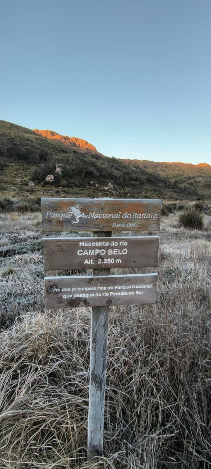 VÍDEO: Com -11°C, Parque Nacional quebra o próprio recorde e registra menor temperatura do ano na reserva