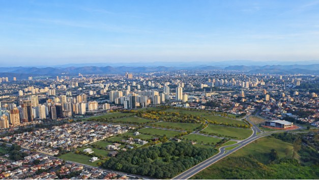 Parque Una em SJC prevê apartamentos e salas comerciais em bairro planejado