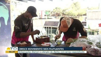Serviço de flutuantes atrai turistas e cresce em Palmas
