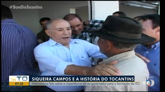Historiadora fala sobre a importância do ex-governador Siqueira Campos para história