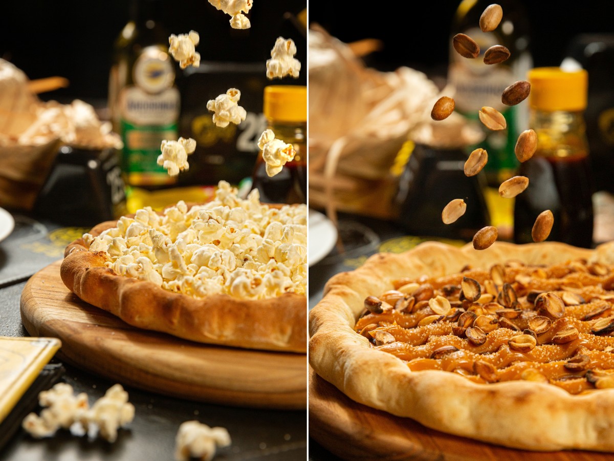 Pizza de pipoca, curau, rapadura e pé de moleque? pizzaria inova com sabores juninos no interior de SP