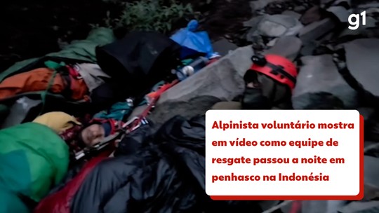 O irlandês que sobreviveu a queda de 200 metros em vulcão na Indonésia onde morreu Juliana Marins