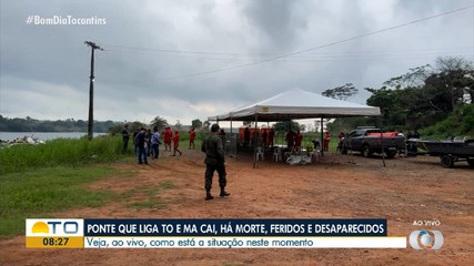 Equipe de resgate se prepara para retomar buscas por desaparecidos após queda de ponte