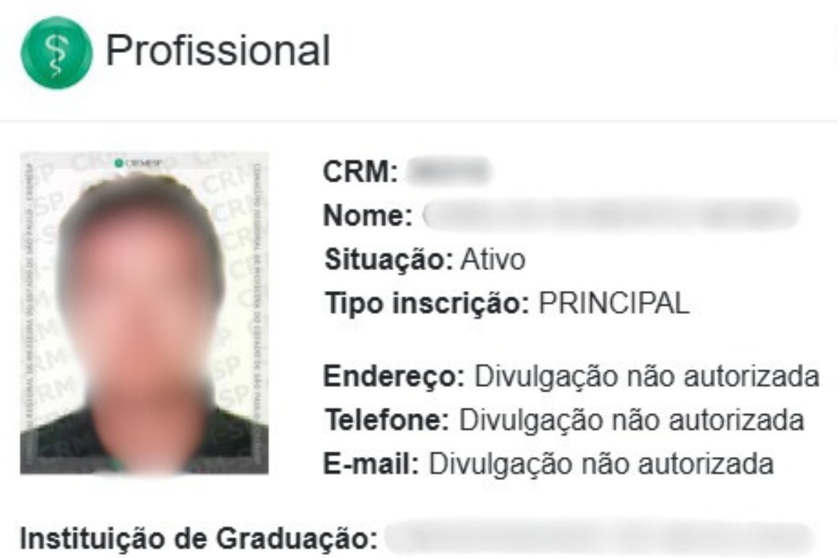 Entenda como médico preso suspeito de estuprar a neta pode perder registro profissional