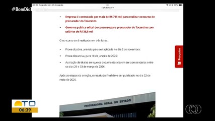 Fique por dentro dos assuntos em destaque no g1 Tocantins
