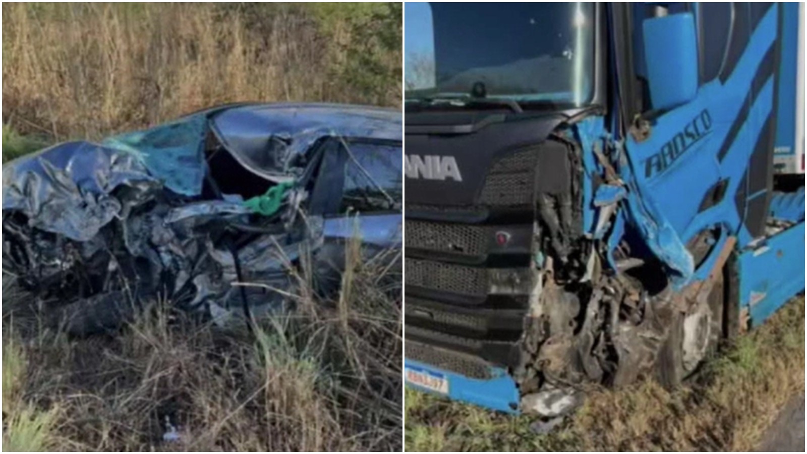 Motorista morre após carro colidir com caminhão durante ultrapassagem na BR-116, no Ceará