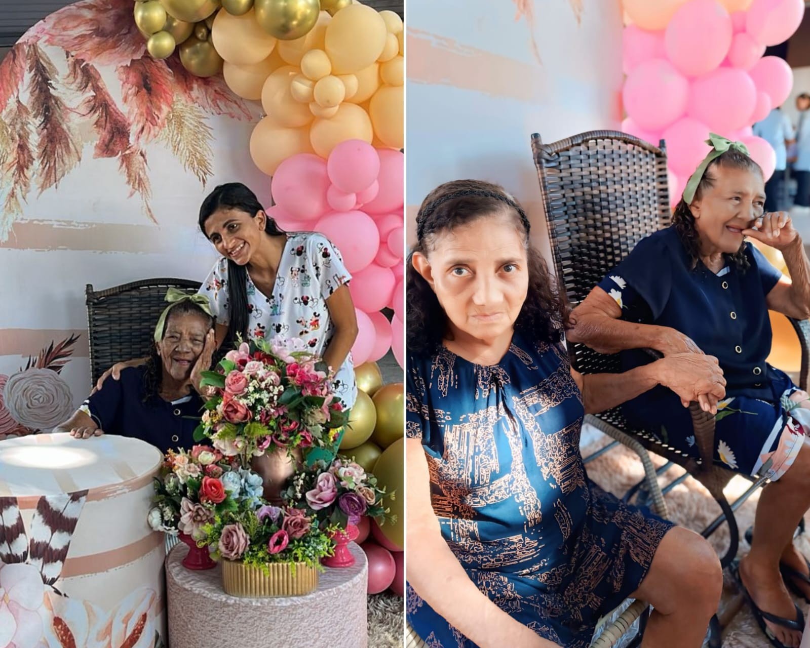 VÍDEO: idosa completa 110 anos com festa de aniversário em abrigo de Imperatriz, no MA