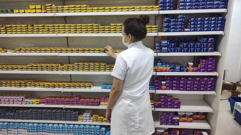 Medicamentos — Foto: Anna Lúcia Silva/g1