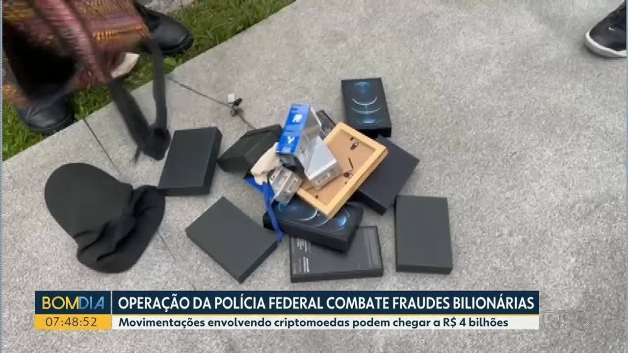 Operação da polícia federal combate fraudes bilionárias