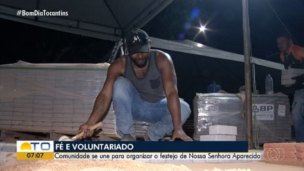 Comunidade se une para organizar festejo de Nossa Senhora Aparecida em Taquaralto