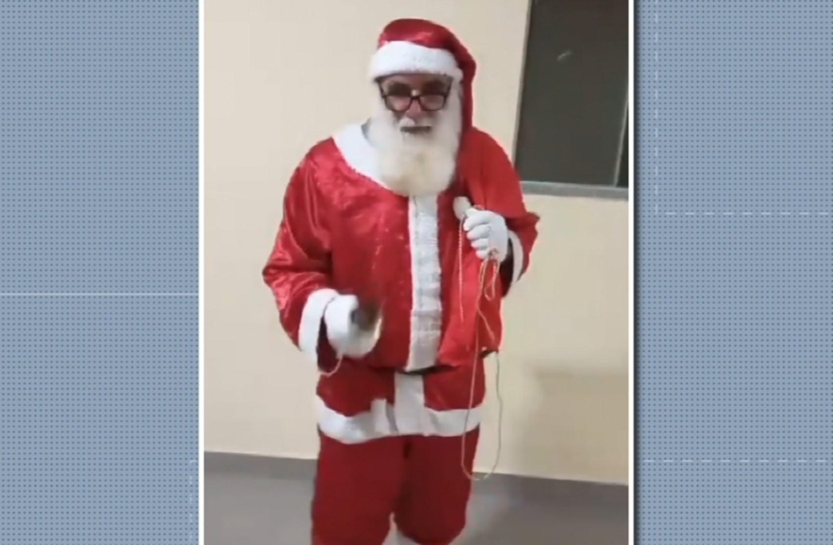 'Papai Noel' sofre AVC e amigos criam rede de apoio para ajudar na recuperação dele em MG