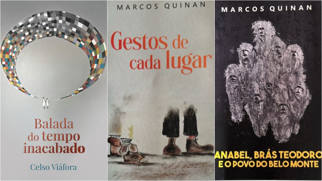 Escritores Celso Viáfora e Marcos Quinan lançam, em Belém, obras literárias inspiradas nas próprias histórias