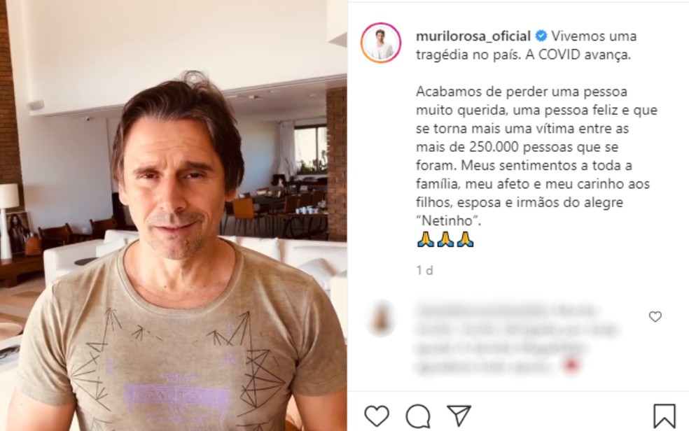 Mulher de Murilo Rosa é apoiada pelo pai após divulgação de fotos íntimas -  Notícias - UOL TV e Famosos