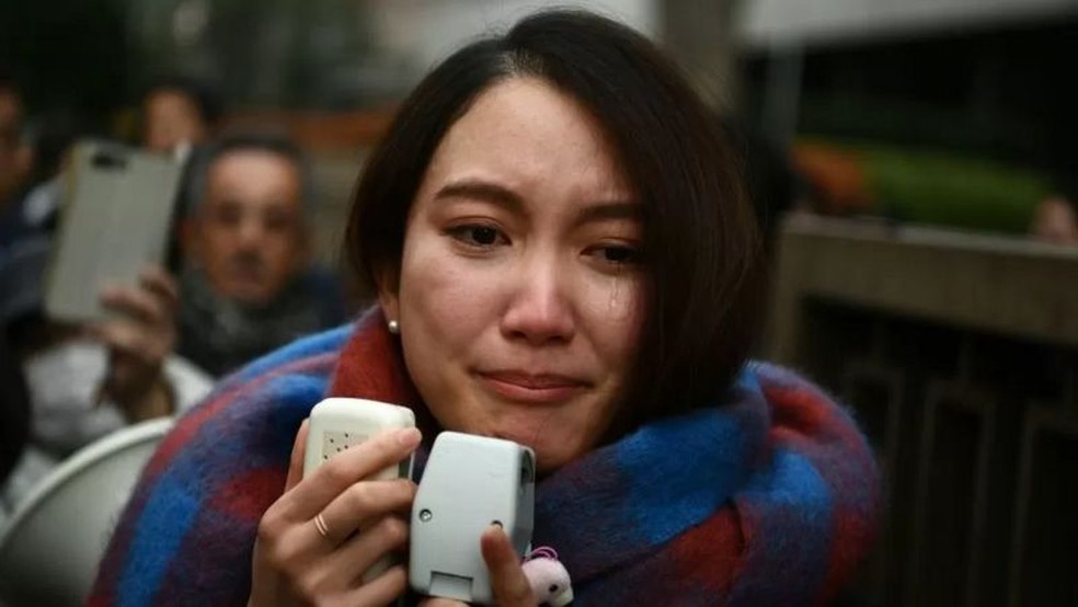 Shiori Ito ganhou um caso histórico de estupro em 2019. — Foto: Getty Images via BBC