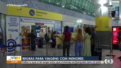 Veja regras para viagem com menores