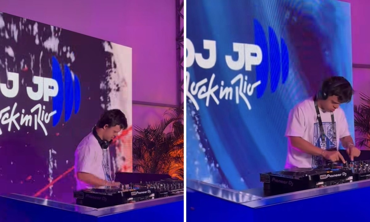 Primeiro DJ com síndrome de Down a se apresentar no Rock in Rio, JP transforma paixão pela música em profissão