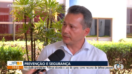 Igreja de Palmas oferece treinamento de uso de spray de pimenta