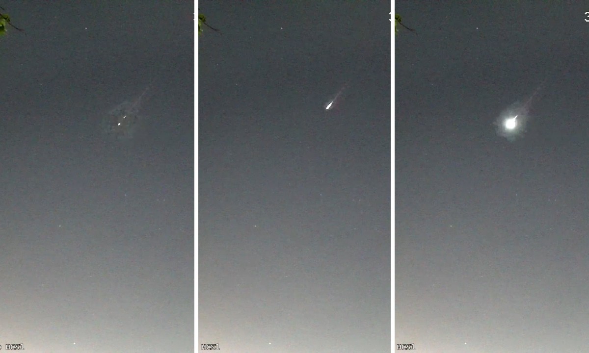 Chuva de meteoros no Ceará: 134 fenômenos registrados nesta sexta