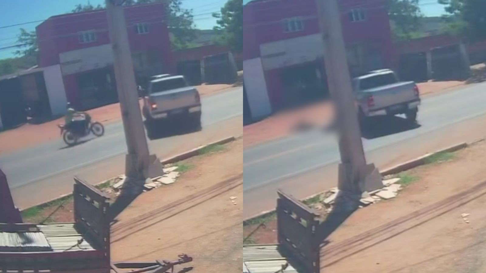 VÍDEO: Motociclista morre após picape tentar conversão e provocar acidente na PI-238