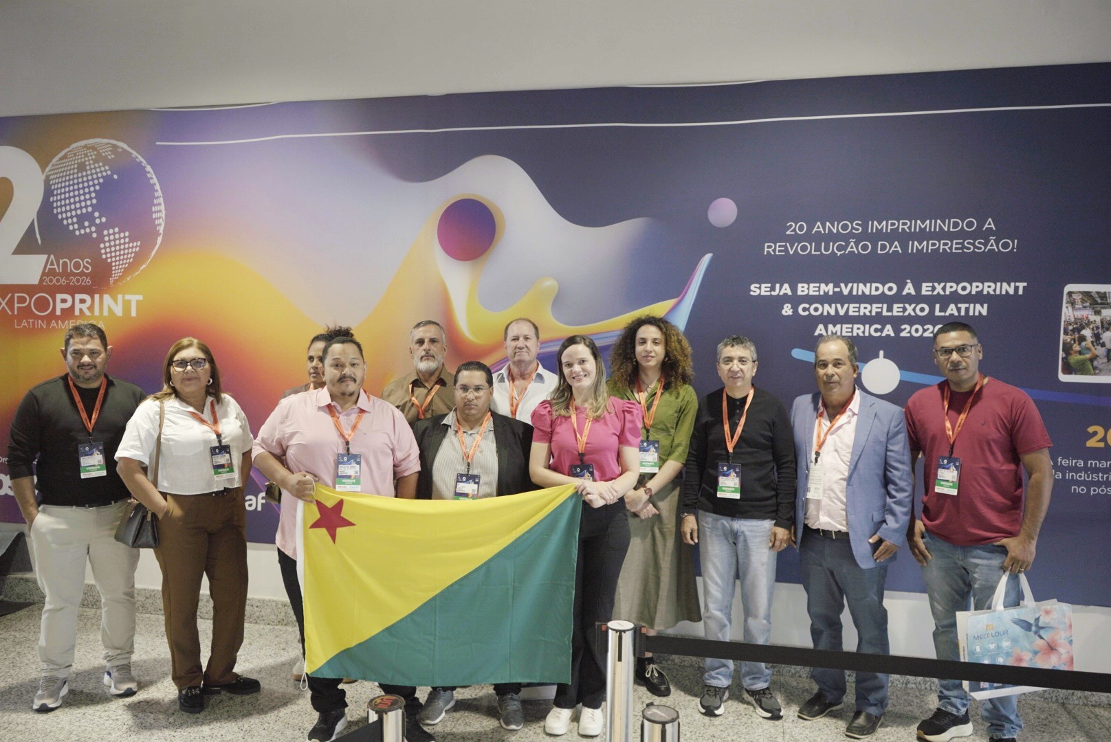 Sebrae leva profissionais do Setor gráfico do Acre para Missão Técnica ExpoPrint