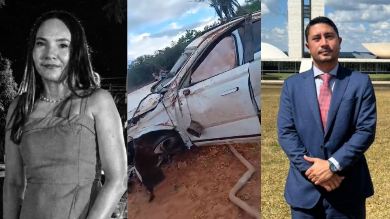 Professora morre após carro com prefeito capotar na BR-316, no Piauí; cinco feridos