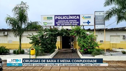 Programa Opera Gurupi inicia consultas pré-operatórias nesta sexta-feira (7)