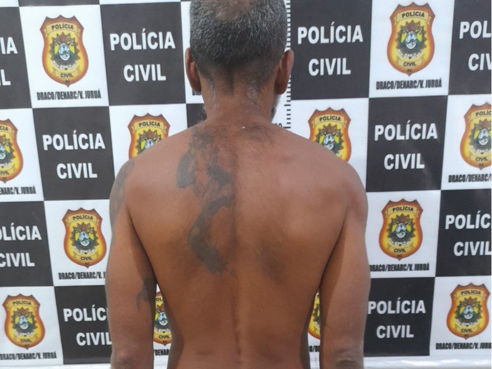 Luiz Henrique da Silva, de 44 anos, foi preso no dia seguinte após o crime — Foto: Polícia Civil
