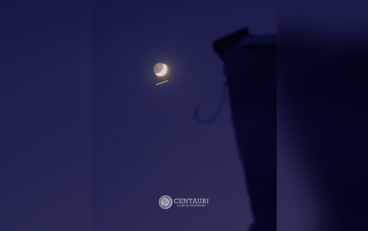 Professor registra passagem da Estação Espacial Internacional pelo céu de Itapetininga: ‘Depois da Lua, era o objeto mais brilhante do céu’