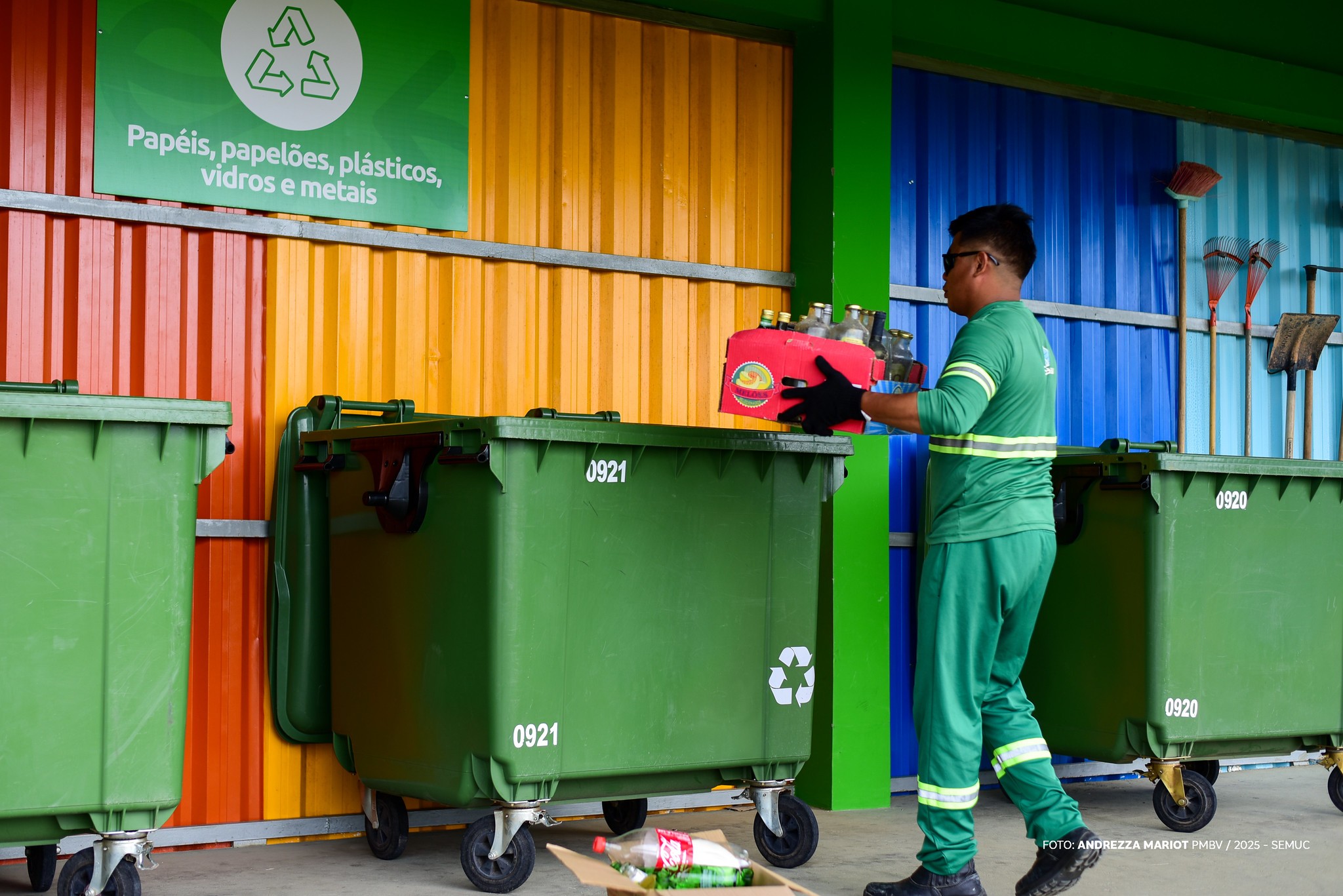 Restos de obra, galhadas e móveis: O que pode ser descartado nos ecopontos de Boa Vista