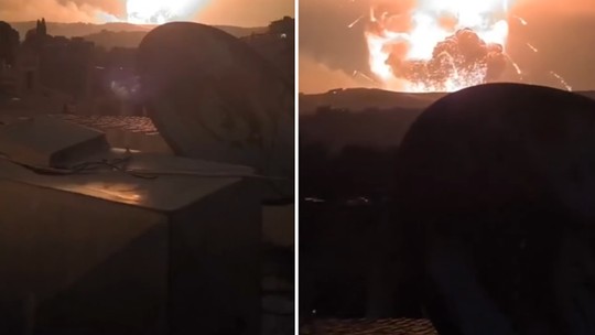 É #FAKE que vídeo mostre explosão em Fordow, no Irã, após ataque dos EUA; registro aparece em posts de dezembro de 2024 - Posts falsos usam vídeo antigo de explosão, que circula desde 15 de dezembro de 2024 na internet, dia em que Israel atacou Tartus, na Síria. Conteúdo circula como se fosse registro de ataque dos Estados Unidos a instalação nuclear de Fordow, no Irã, atingida neste sábado (21).