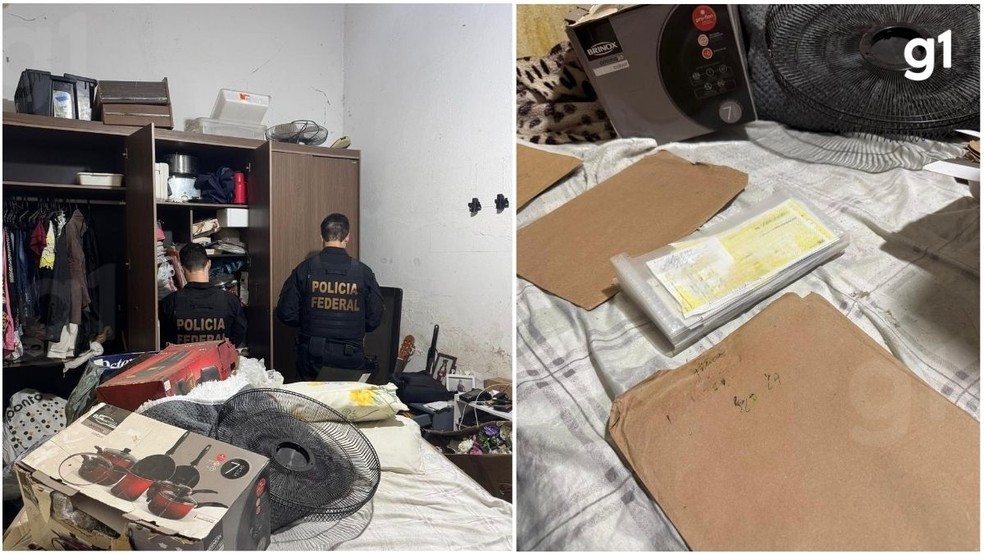 Investigações apontam que os suspeitos cobravam altas quantias e recebiam veículos, imóveis e outros bens como pagamento. — Foto: Polícia Federal